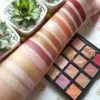 12 Color Shimmer Nature Glow Eyeshadow Palette Portable Makeup Cosmetics Nude Eye Shadow powder Waterproof Makeup Set ► Photo 3/6