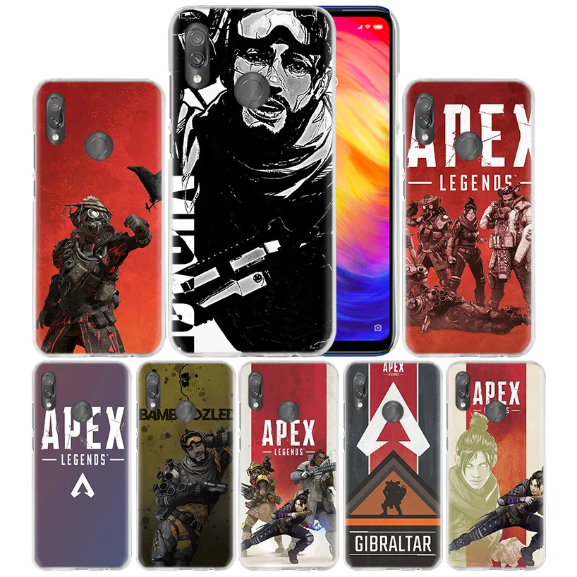 

Apex Legends Anime Case for Xiaomi Redmi Go Note 7 6 6A Pro S2 5 5A 4X Mi A1 A2 9 Mix 3 5G 8 lite Play F1 Hard PC Phone Cover