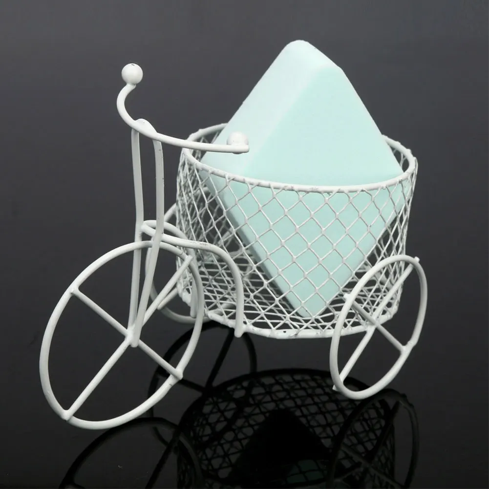 Милый Железный трехколесный велосипед художественное украшение свадебный сахарный контейнер для хранения ювелирных изделий
