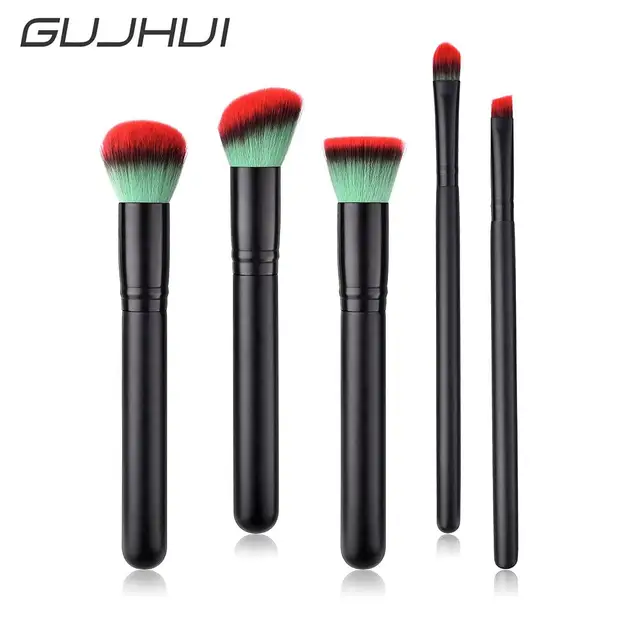 Best Offers 5Pcs Pro Nylon Hair Wood Handle Foundation Eyeshadow Blush Makeup Brushes Set Makeup Tools & Accessories Best Offers 5Pcs Pro Nylon Hair Wood Handle Foundation Eyeshadow Blush Makeup Brushes Set Makeup Tools & Accessories