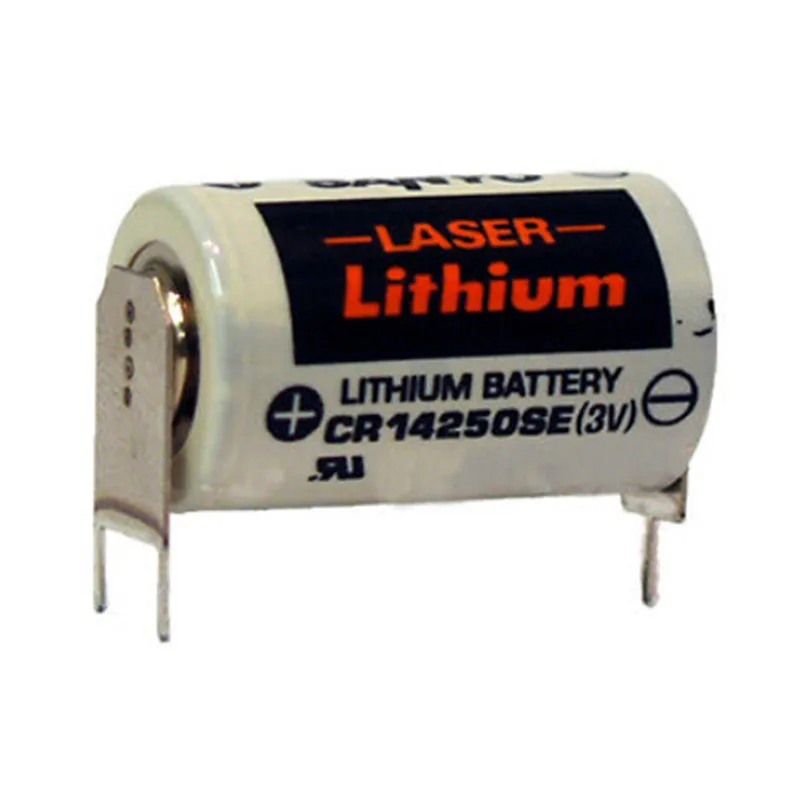 New CR14250SE 3V 1200mah 1/2AA CR14250SET FT PLC Lithium Battery with 3 ...