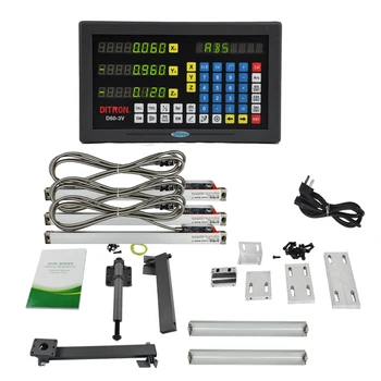 

Level Measuring Tool 3 Axes Digital Readout Lathe Machine /lathe accessories With 3pcs Linear encoder 50-1000mm