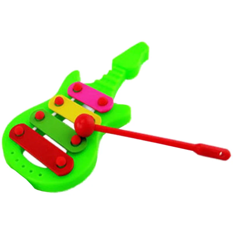 

Kid 4-Note Guitar knock piano Musical Toys Serinette