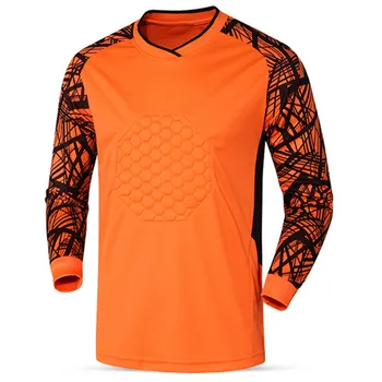 

2018 Breathable Quick Dry Men Soccer jersey Training Goalkeeper Jerseys Doorkeepers survetement football Shirts Uniforms pants