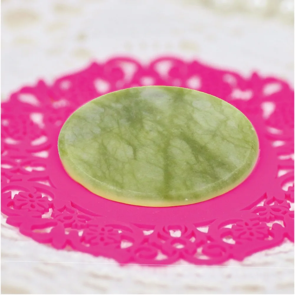 Jade Stone For Fake Eyelash Glue Adhesive Pallet Stand Holder