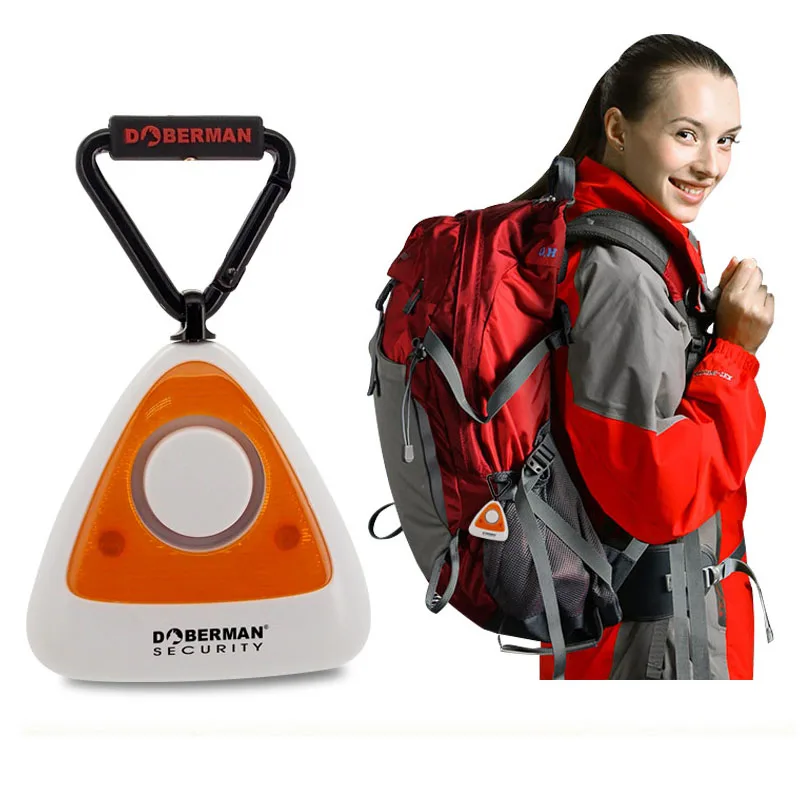 Waterproof Outdoor Alarm Anti theft Alarm Camping with Helping Light