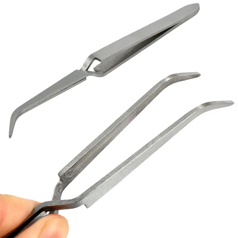 Acrylic Nail Shaping Tweezers Stainless Steel Multi Function Nail Clip Manicure Tool Tweezersin