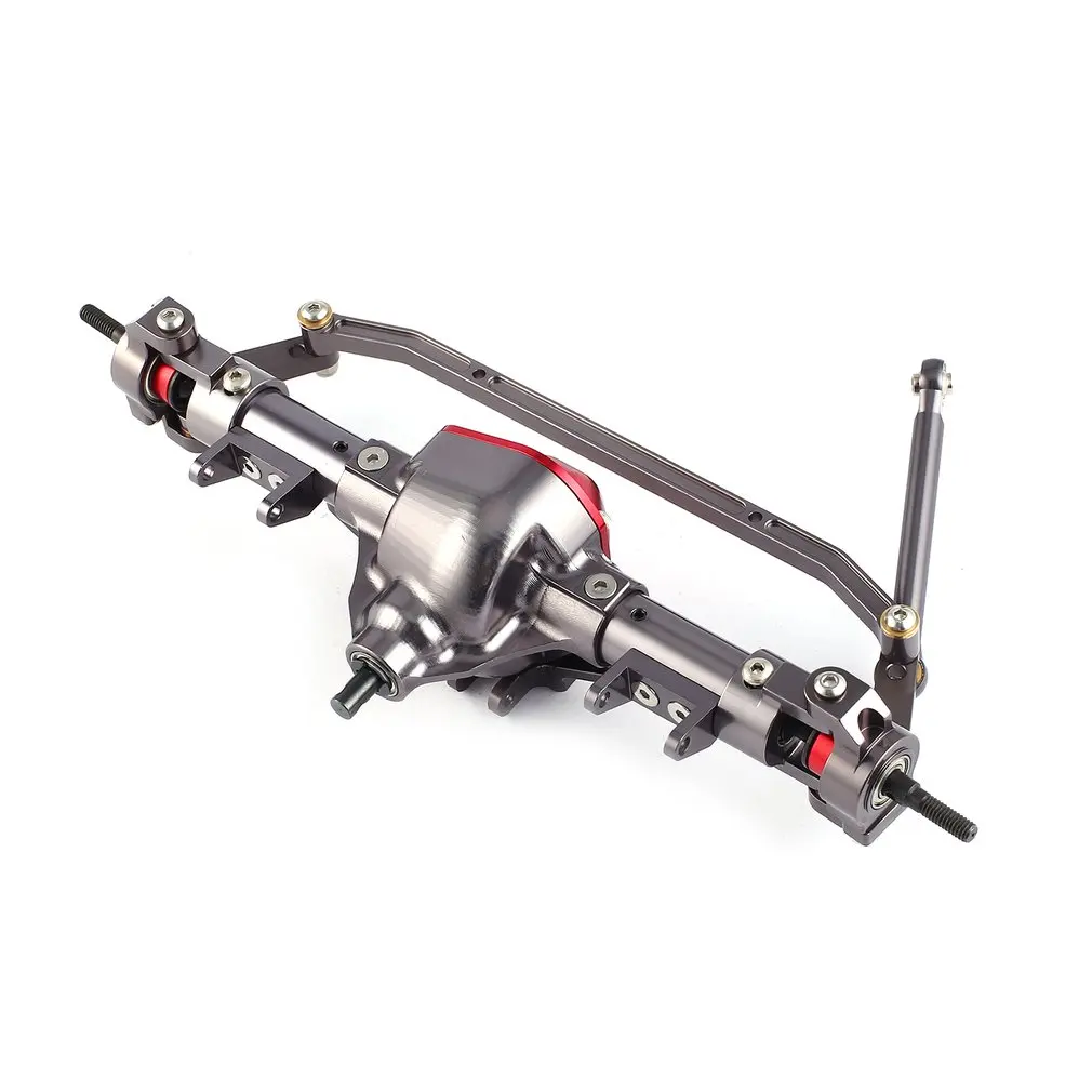 

Metal 1/10 RC Car Complete Alloy Front And Rear Axle Kit Accessory Combo Spare Parts Component for 1/10 D90 RC4WD Yota II Model