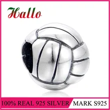 Спортивные Бейсбольные украшения DIY бусины, подходящие для подвесок-шармов Серебро 925 оригинальные breloque браслеты бусины для изготовления ювелирных изделий