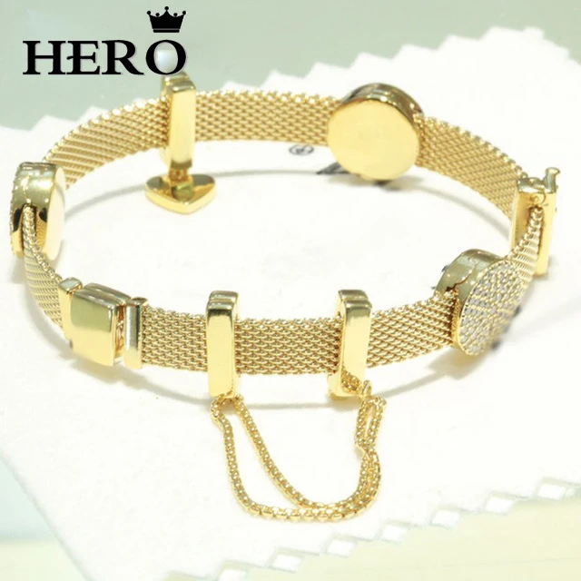 

Hero100% 925 Sterling Silver Original Copy Of High Quality 1:1 Bracelet Logo Free Wholesale Manufacturers