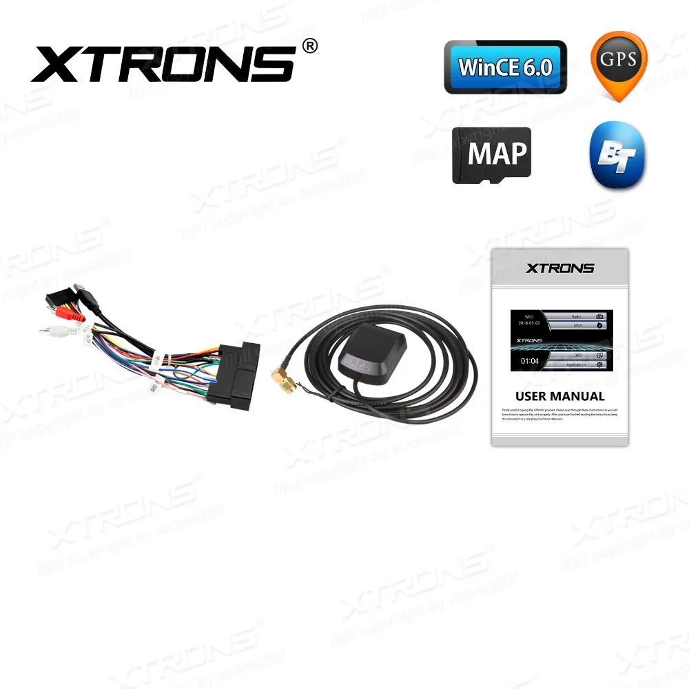 Автомобильный DVD плеер XTRONS с цифровым сенсорным экраном 8 дюймов радио GPS для KIA