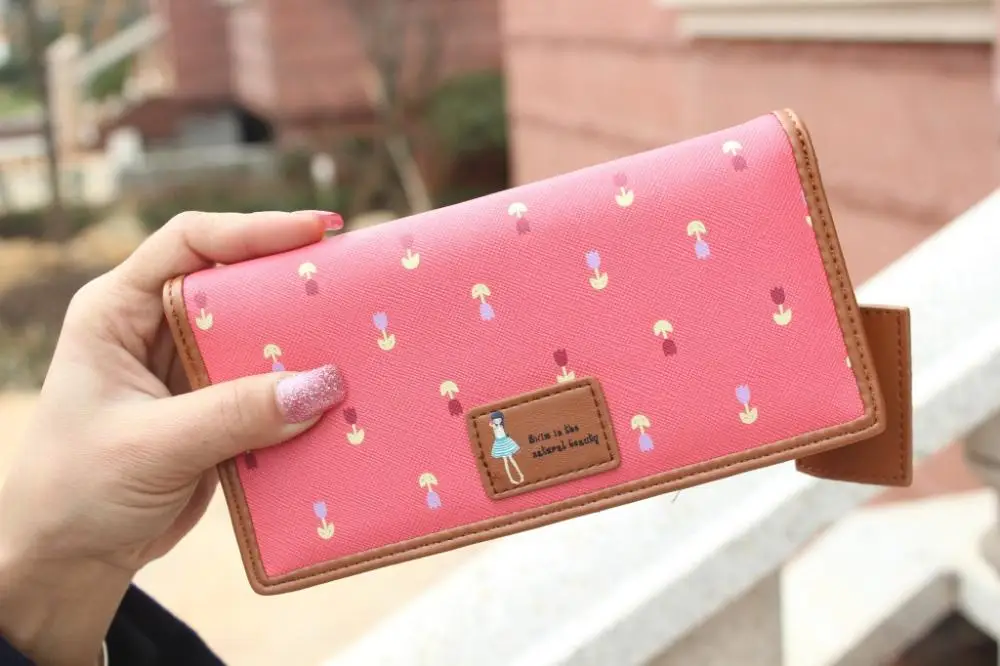 purses women wallets 2014 New ladies wallet large zip around wallet