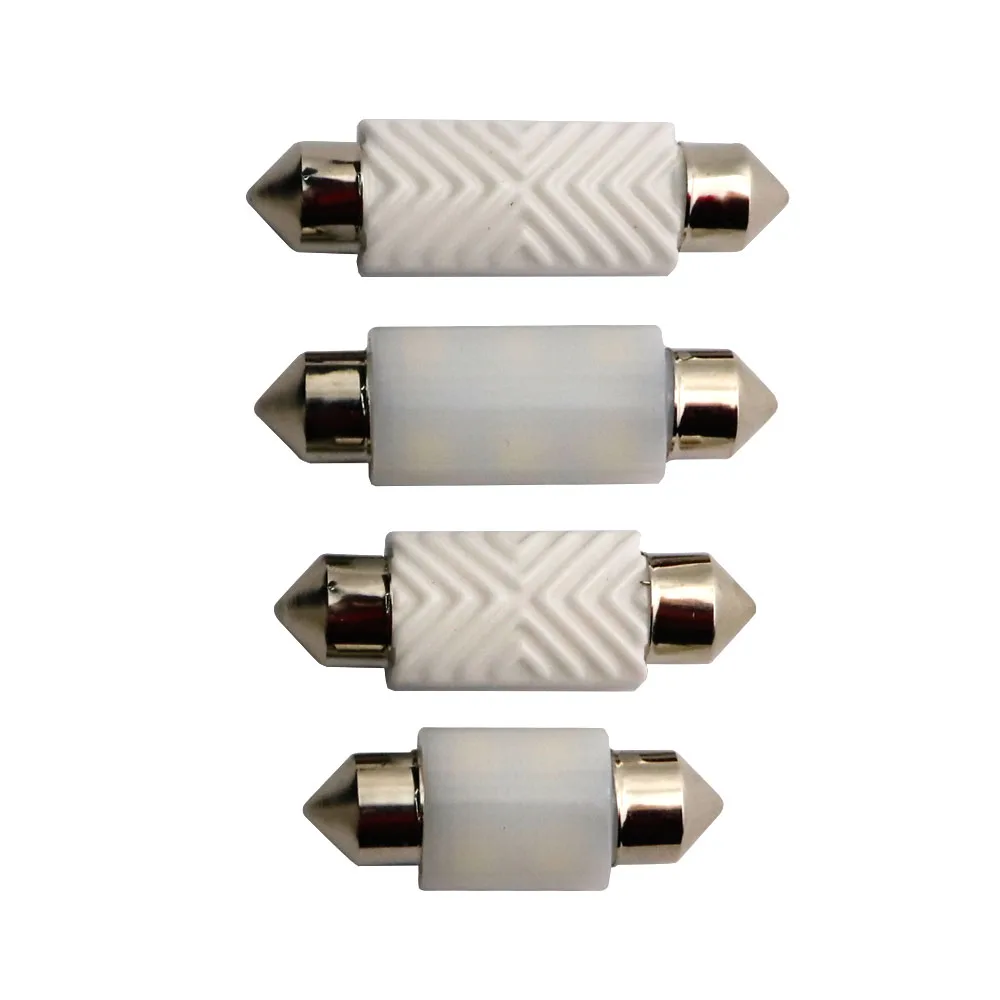 Alta Qualidade 31 мм 36 мм 39 мм 42 мм с керамическим покрытием, C5W 0.2A 6 SMD 3030 светодиодный Автомобильный светодиодный фестон luz Canbus светодиод могут интерьер perdicao