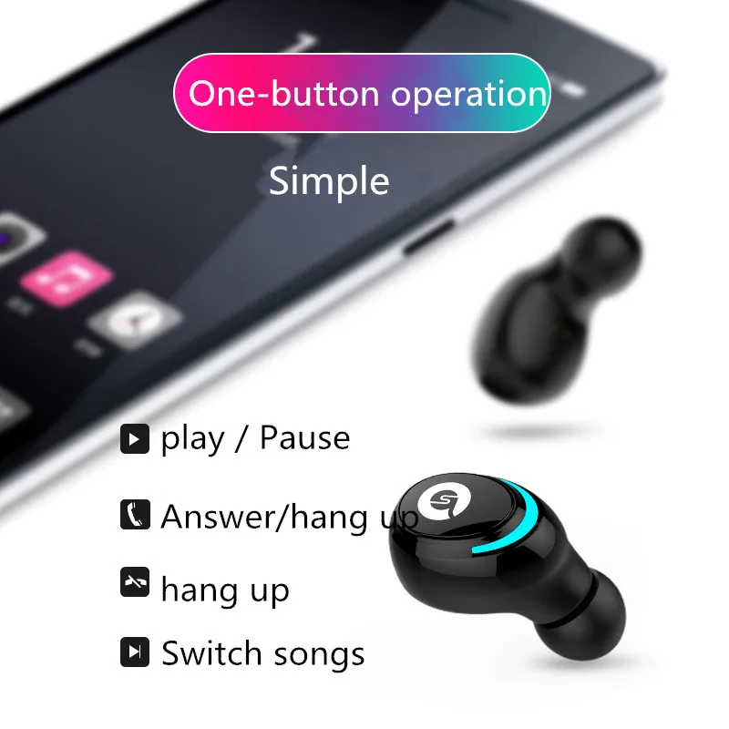 TWS Bluetooth 5.0 Wireless headphones Stereo Earphone Headset With Charging Box for wireless headset Smart phone galaxy buds