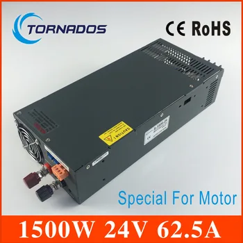 

1500W 24V Switching power supply for LED Strip input 220v ac to dc power supply S-1500-24 Special for motor