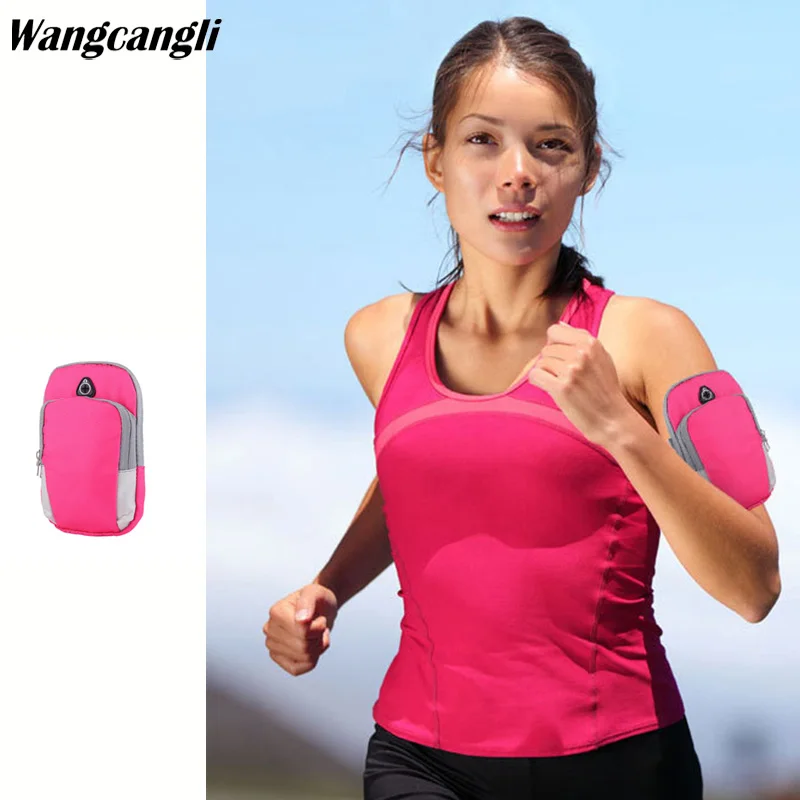 wangcangli mobile bracelet run phone armband cover for running arm band