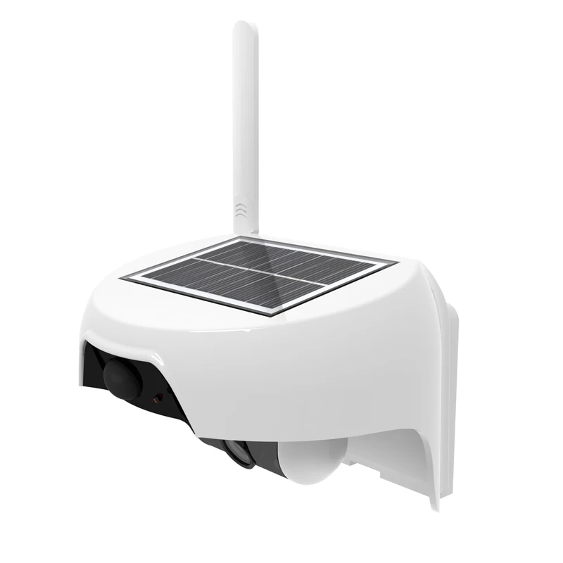 720P Солнечный Мобильный Wi Fi PIR камера с инфракрасным светодиодный для наружного IP55