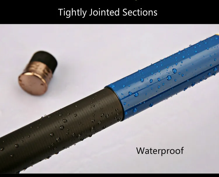 Portátil Equipamentos De Pesca De Alto Carbono Vara de Pesca