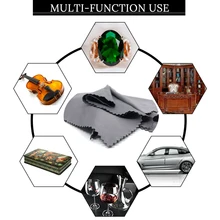 Zipsoft 1 pc 40x40 cm Microfibre Nettoyant Propre Lunettes Tissu pour Lunettes Lentille &Eacute;cran Cam&eacute;ra Outils De Nettoyage de M&eacute;nage chiffons d'essuyage(China)