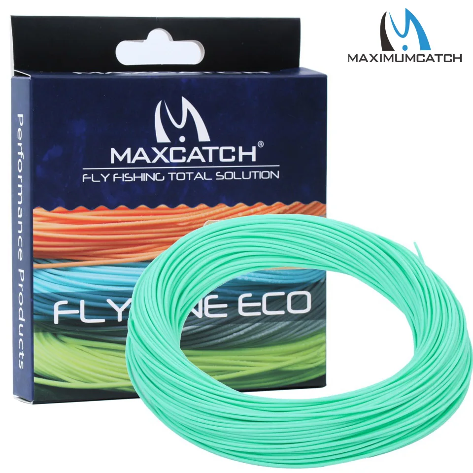 Maximumcatcg Fly Line WF 2/3/4/5/6/7/8F Вес вперед плавающая Fly Рыболовная линия с коробкой