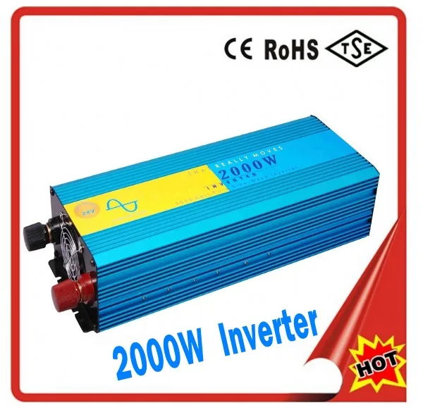 

2000W pure sine inverter 2000W pure sine wave inverter 24v 240v 60hz power supply peak 4000W DC12V 24V 48V 50Hz 60Hz