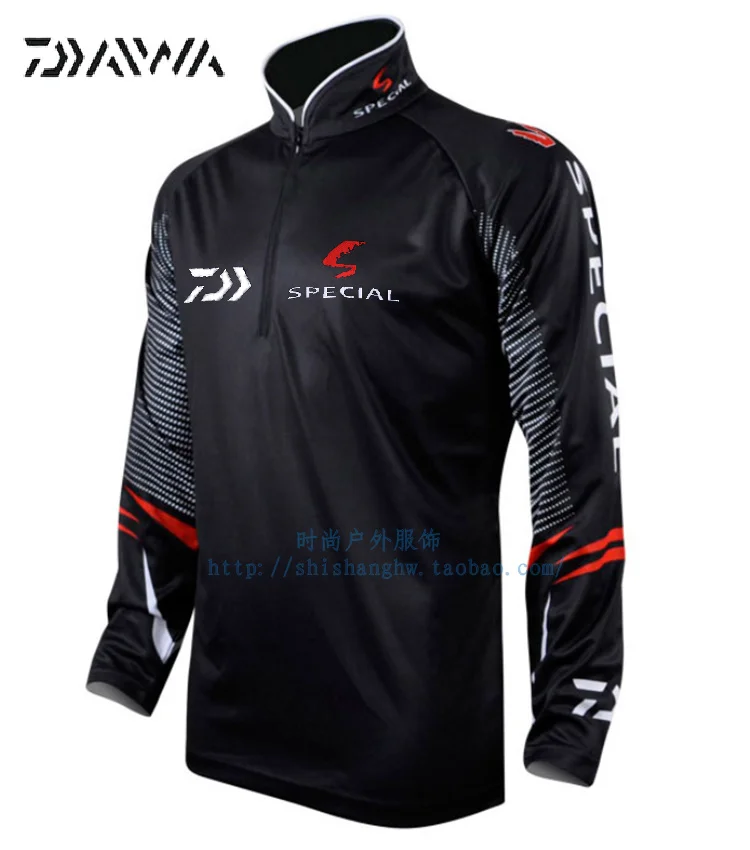 

2017 DAIWA NEW Fishing clothe Breathable Long sleeve Anti mosquito Anti-UV summer DAIWAS Quick dry Sunscreen DAWA Free shipping