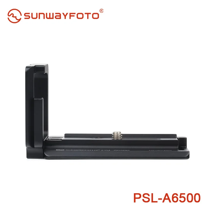 SUNWAYFOTO PSL-a6500 головка штатива быстросъемная l-пластина для sony a6000 a6300 a6500 l-кронштейн быстросъемная пластина аксессуары для камеры