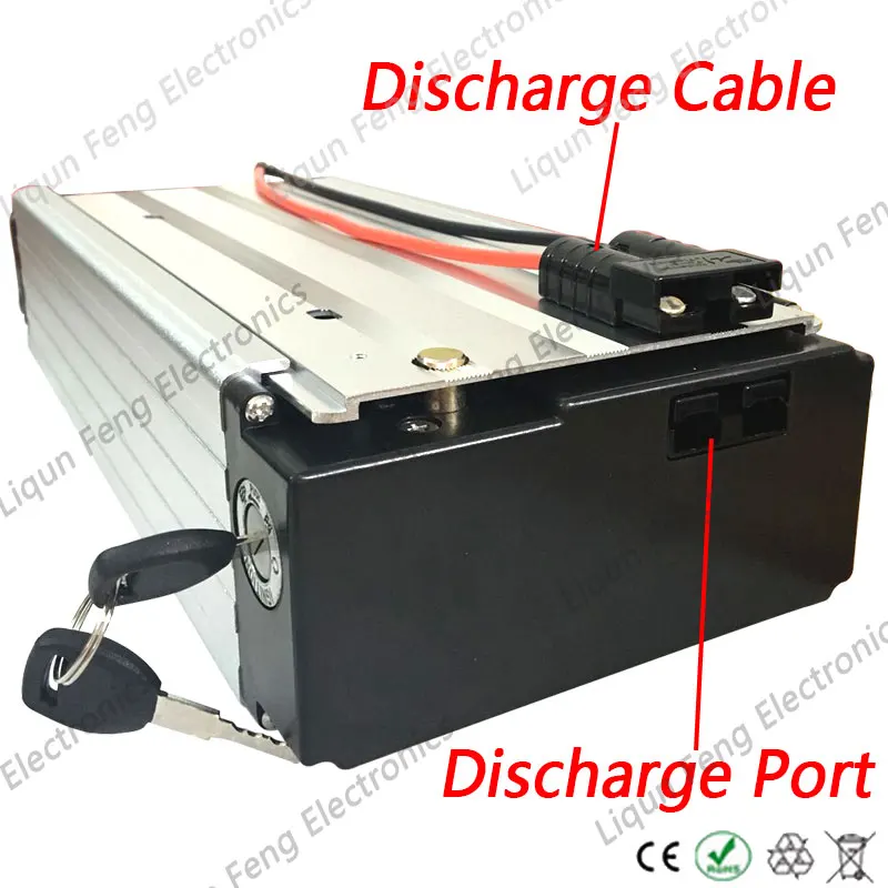 Excellent New 48V Lithium battery 750W 48V 18AH Electric Bike Rear Rack Battery Use SAMSUNG 3000MAH cell with Tail light and 2A charger 8 Excellent New 48V Lithium battery 750W 48V 18AH Electric Bike Rear Rack Battery Use SAMSUNG 3000MAH cell with Tail light and 2A charger 8