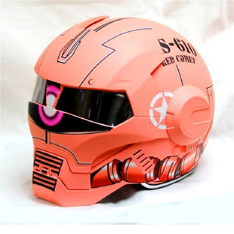 Шлем мотоциклетный MASEI 610 IRONMAN 14 цветов наполовину закрытый|ironman motorcycle helmet|face