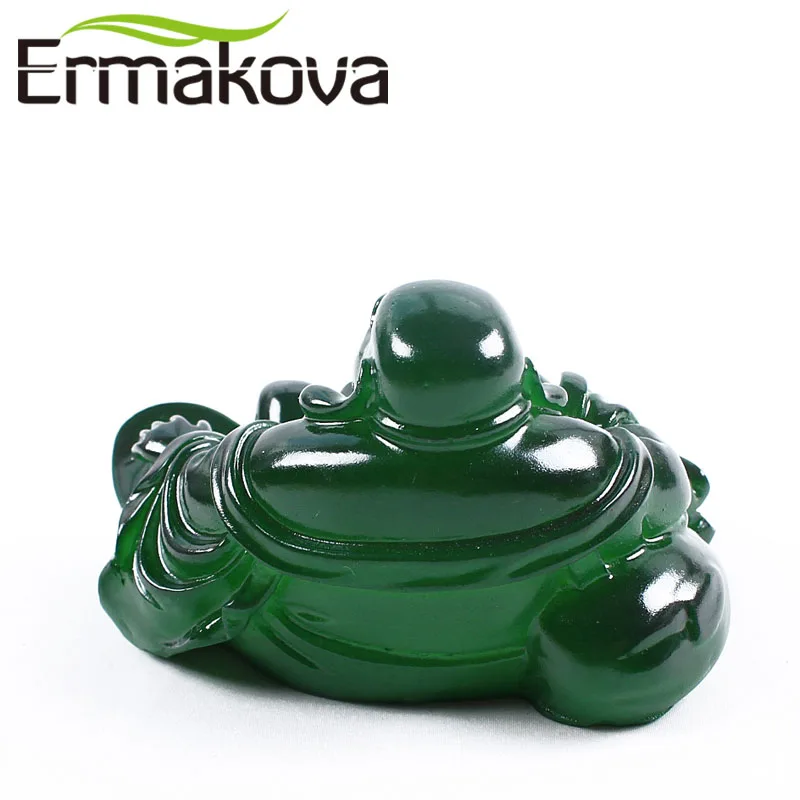 Полимерная Статуэтка ERMAKOVA меняющая цвет китайская статуэтка Будды фэн шуй чай на