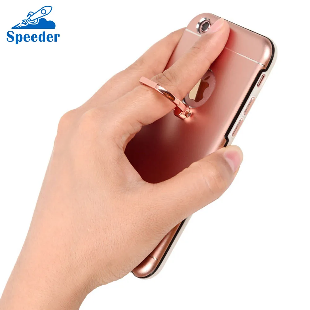 

Ring Holder Case For iPhone 7 5S 5 Back Cases Electroplating Hybrid Phone Case For iPhone 7 6 6S Plus iPhone 5S SE 5 Stand Cover