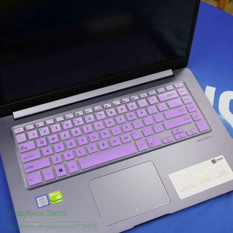 Защитная обложка для клавиатуры крышка 15,6 дюймов для Asus Vivobook S15 X510 X510Uq X510Ua X510Ur X510Uf X510U S5100Ua S510U 15 дюймов