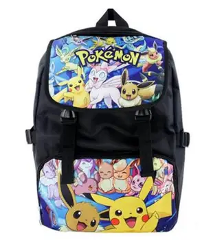 

Backpack Eevee Anime Printing Waterproof Backpack Boys Girls Teenagers Large School Bag Casual With Pencil BAG Gift