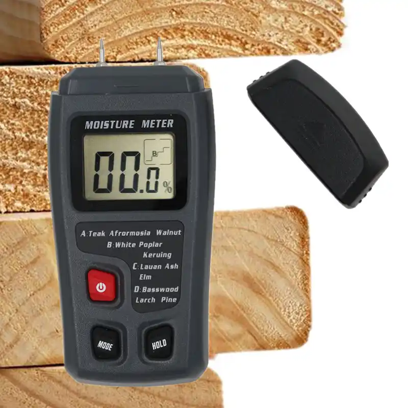 GXT Wood Moisture Meter Humidity Tester Detector Moisture Tester Detector with LCD Display for Walls Building Material High Precision GXT Wood Moisture Meter Humidity Tester Detector Moisture Tester Detector with LCD Display for Walls Building Material High Precision