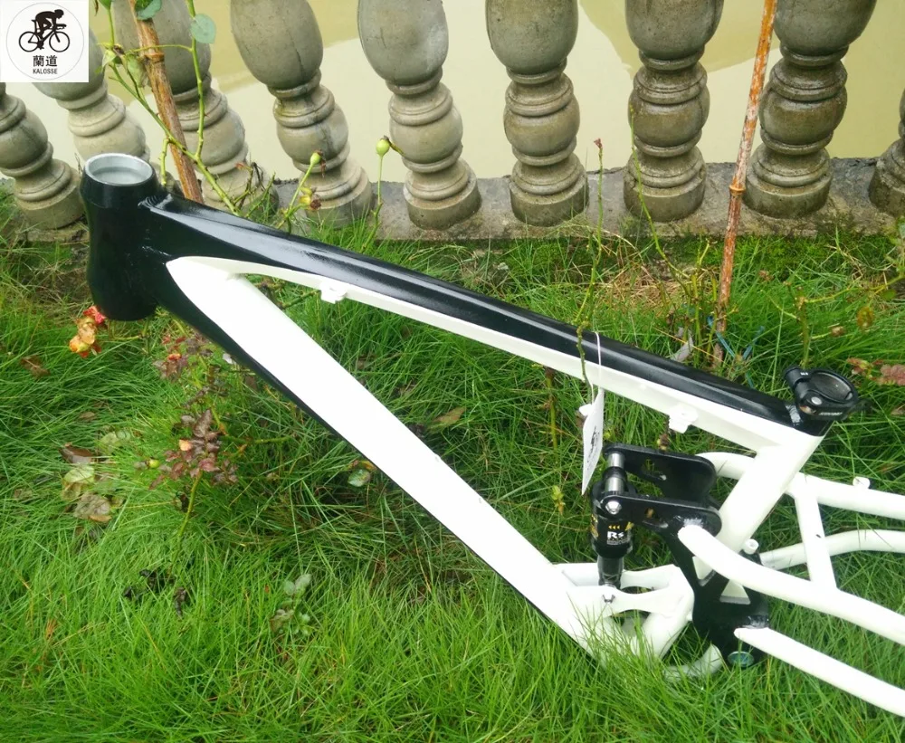 Best Kaloss Bike snow  26*4.0 inch  Fat/Snow  bike frame  Full suspension  DIY colors   26*17 inch , alloy DH/AM  MTB  frame 4