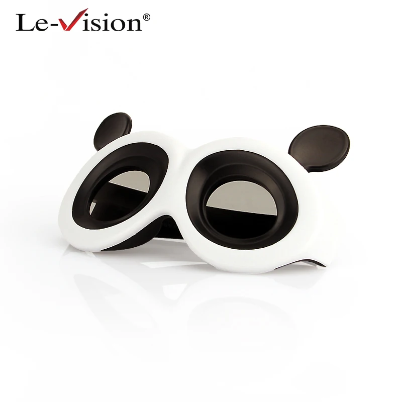 Le-Vision Passive 3D RealD Glasses Kid Kung Fu Pand Circular Polarized Eyewear for LG Cinema/Theater/Movie | Электроника
