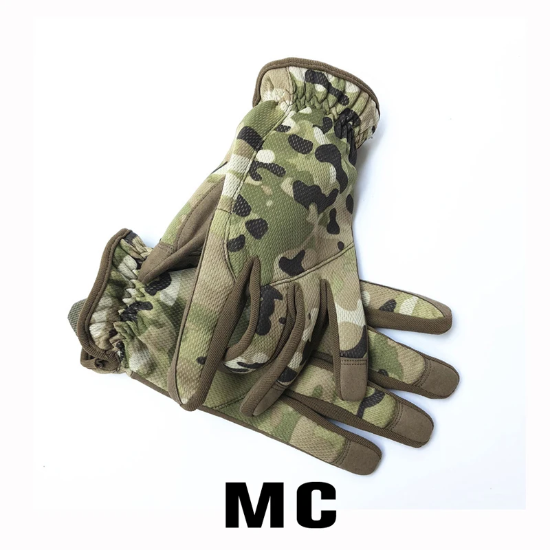 

2019 Top Tactical Hunting glove Camouflage Commando Airsoft CS Tactical Gloves and Hunting Gloves Waterproof Free Shipping