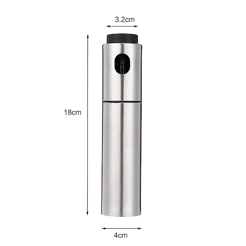 Портативный из нержавеющей стали оливковый насос распыления бутылки опрыскиватель банка для пищевых продуктов инструмент