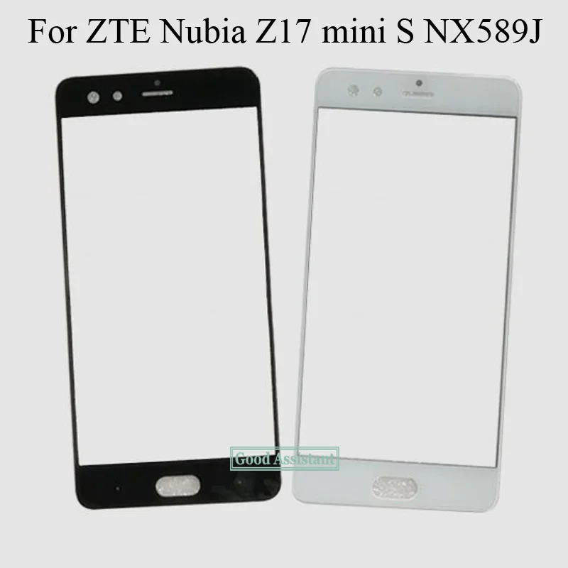 

Black/White High Quality 5.2 inch For ZTE Nubia Z17 mini S NX589J NX589H lens Glass screen front outer glass lens Free Shipping