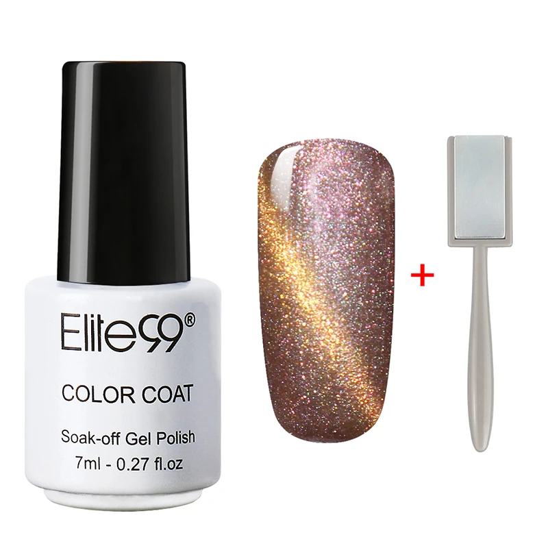 Elite99 Magnetic Cat Eye Gel Nail Gel Polish 7ml Cats' Eye UV Nail ...