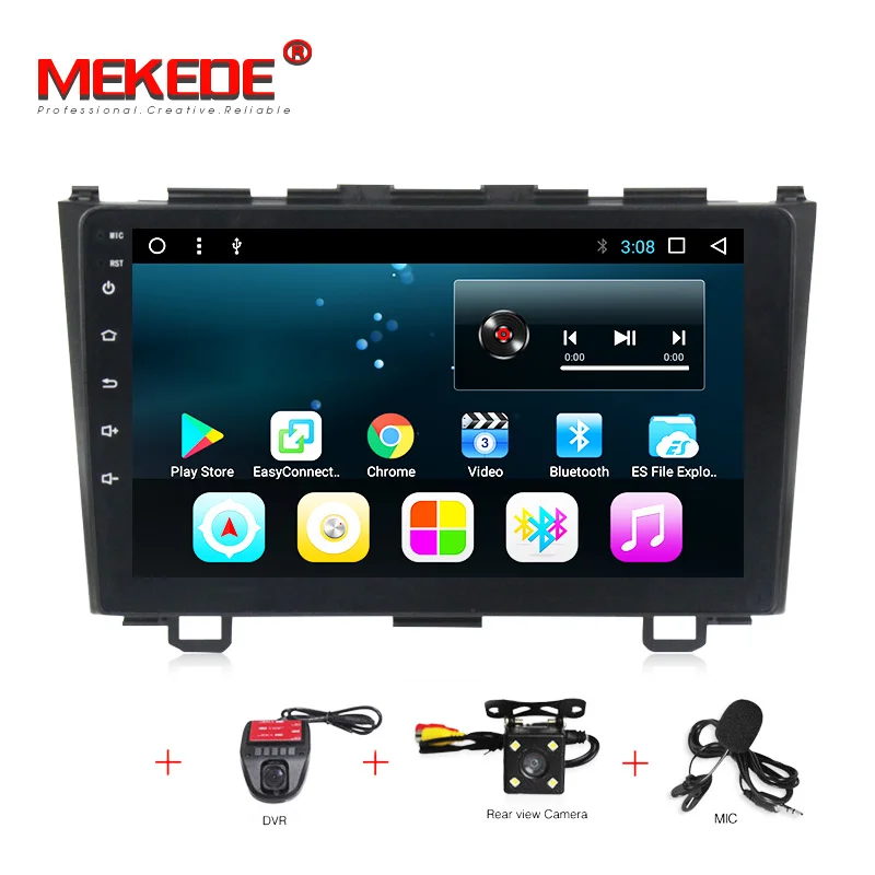 

HD 1024X600 2GB RAM 2Din Android 7.1 Car autoradio stereo head unit GPS multimedia system DVD player for Honda CRV 2007-2012