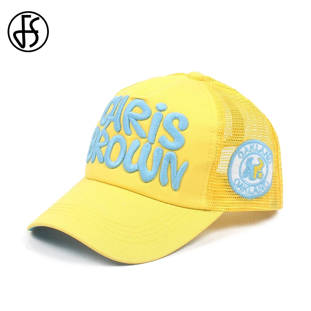 FS модная хип-хоп кепка для водителя грузовика для мужчин и женщин ...