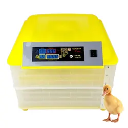 Низкая цена 96 яиц автоматические инкубаторы для яиц цифровой Температура инкубатория инкубатор Хэтчер для курицы Утка Птица