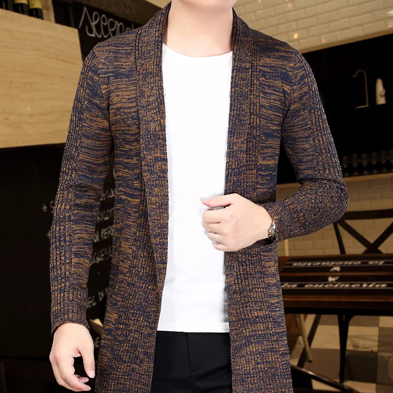 open shawl cardigan mens