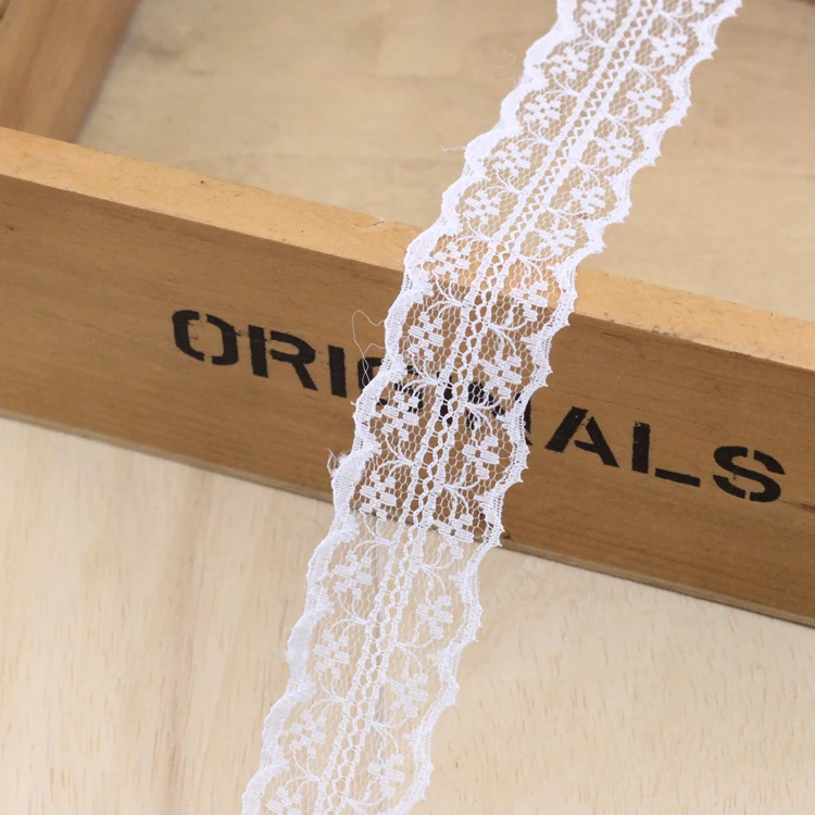 1Meter 25mm White/black Lace Ribbon DIY Decorative Lace Trim Fabric Wedding Birthday Christmas Decor Craft Clothing/Accessories