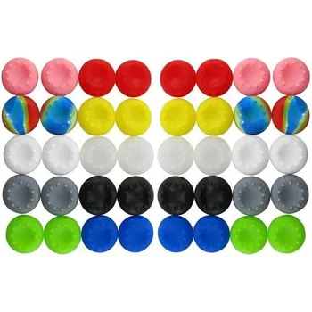 

YGCDO 10 PCS Silicone Thumb Sticker Analog Grip Cap Gamepad Joystick Cover Case For Sony Playstation 3/4 PS3 PS4 Xbox One Xbox 3