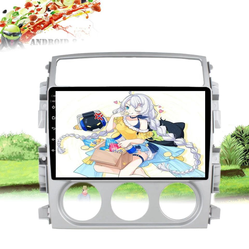  9 inch Android 9.0 full touch screen car multimedia system for Suzuki LIANA 2007-2013 car gps radio