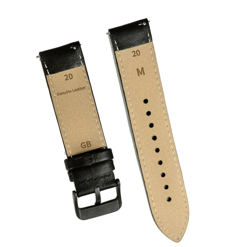 Leather Watch Band Replacement Watch Wrist Strap Band For Samsung Galaxy Watch active 20mm 220mm Softness Elegant 40MR2706