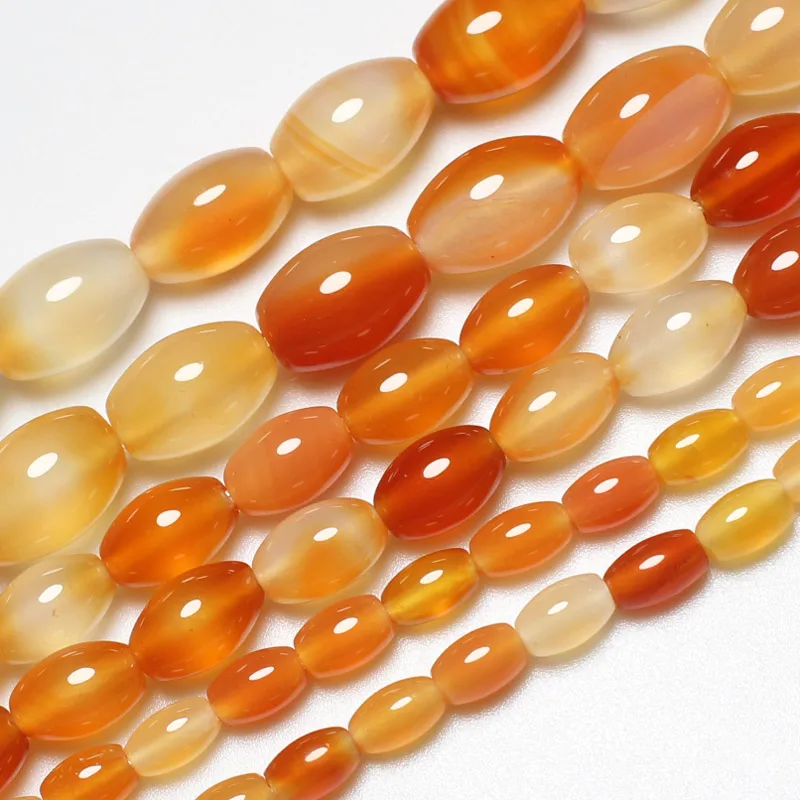 Natural Red Carnelian Round Beads 4x6/6x9/8x12mm 15inch per strand For DIY Jewelry Making ! | Украшения и аксессуары