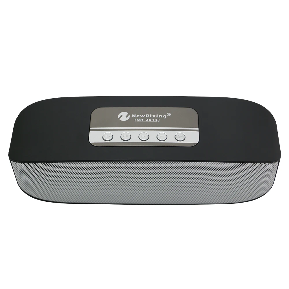 Портативная Bluetooth колонка NewRixing беспроводная с объемным сабвуфером|subwoofer stereo|caixa